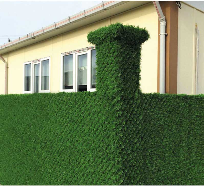 grass fence panel