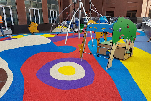 EPDM Rubber Surface for Playgrounds