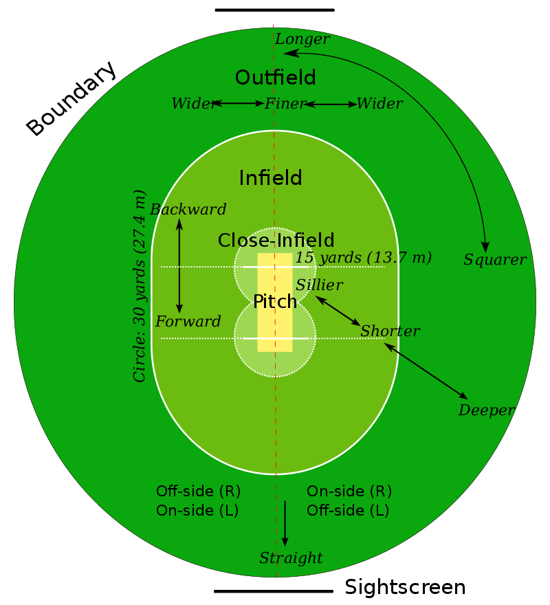 The Features of the Cricket Field